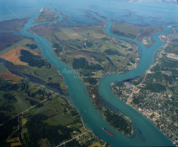 Harsen's Island (S) in St. Clair County, Michigan